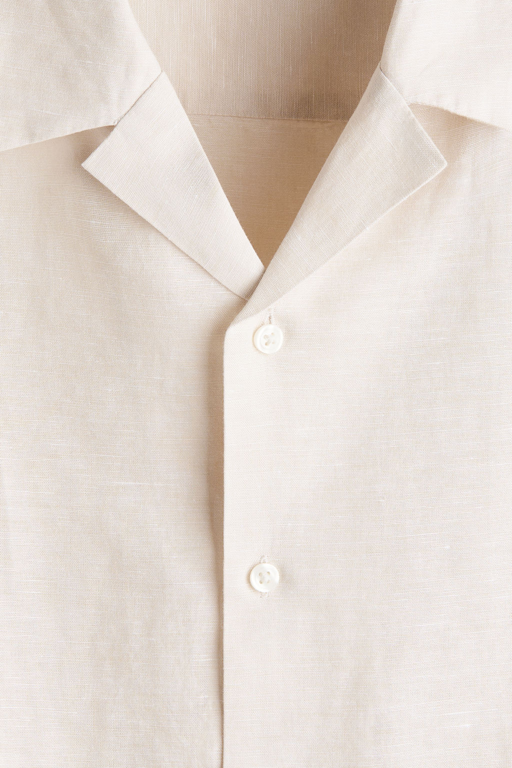 Camisa resort en mezcla de lino Relaxed Fit - H&m фото 13