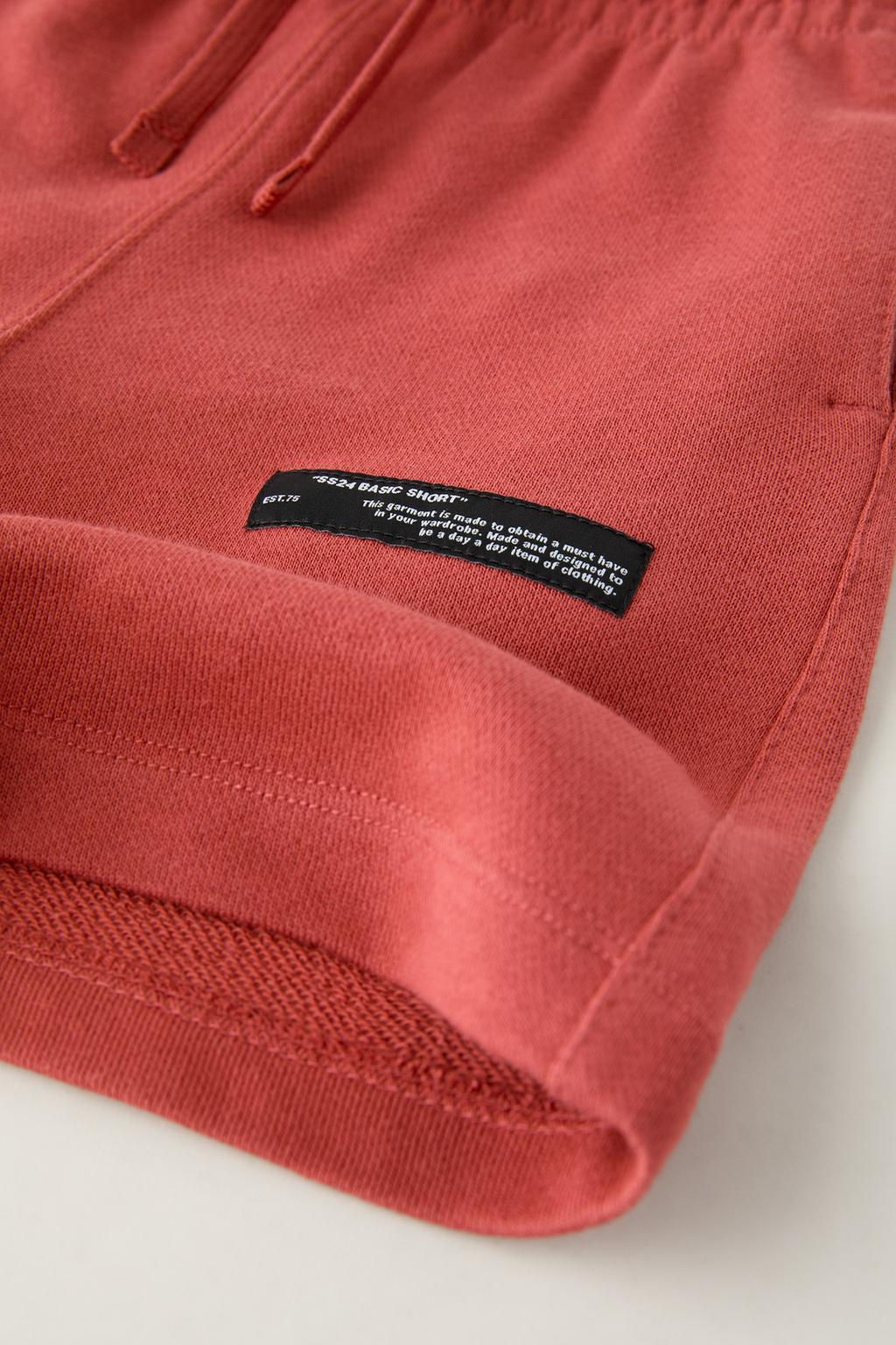 ETIKETLI BASIC BERMUDA - Zara фото 9