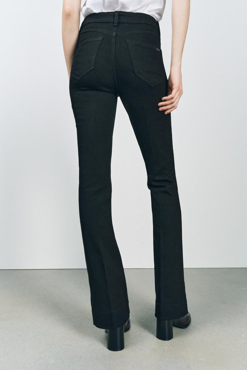 ZW COLLECTION BOOTCUT MID-WAIST JEANS - Zara фото 16