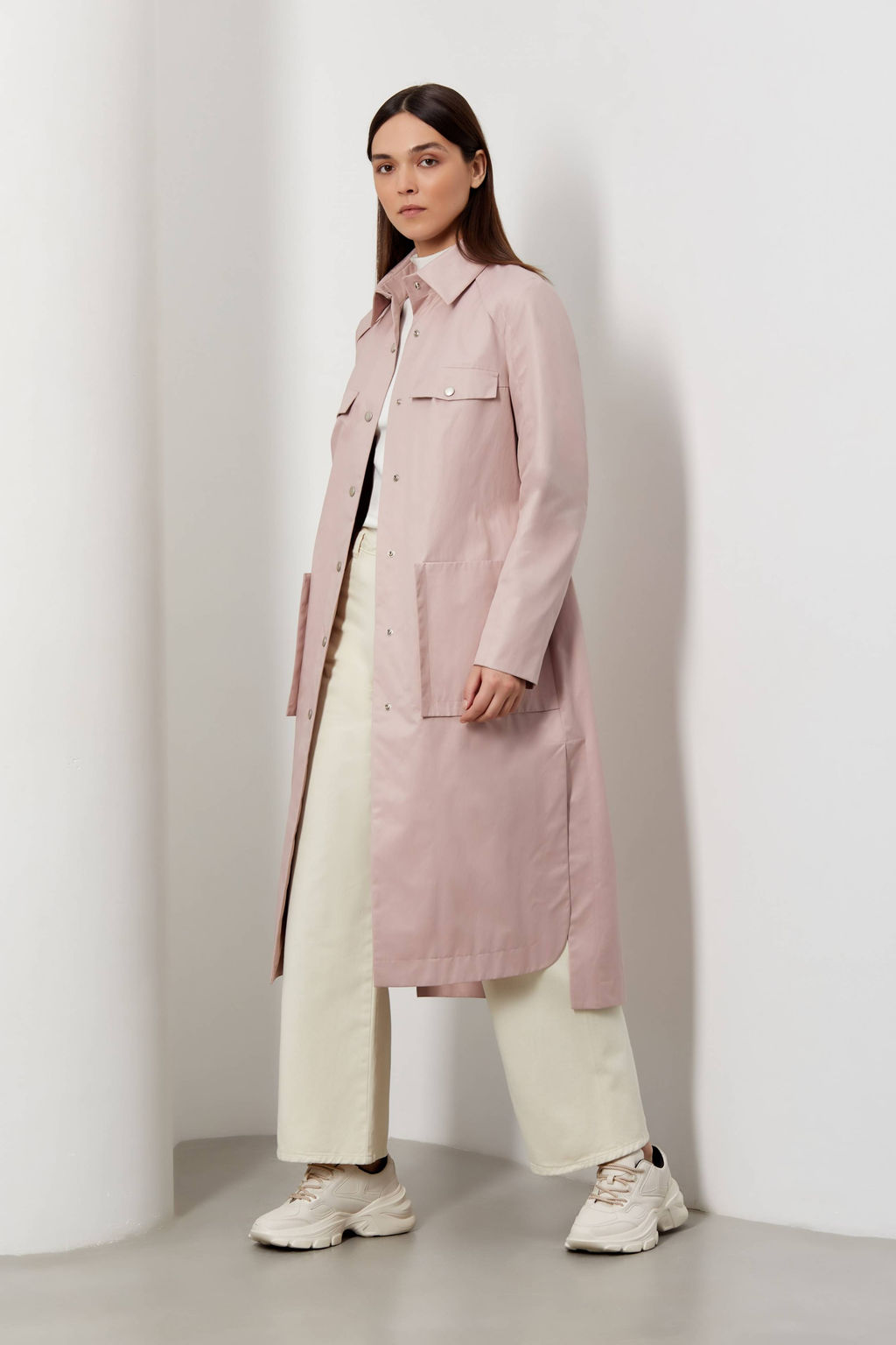 Плащ женский арт. 251S - Ultramarine фото 3