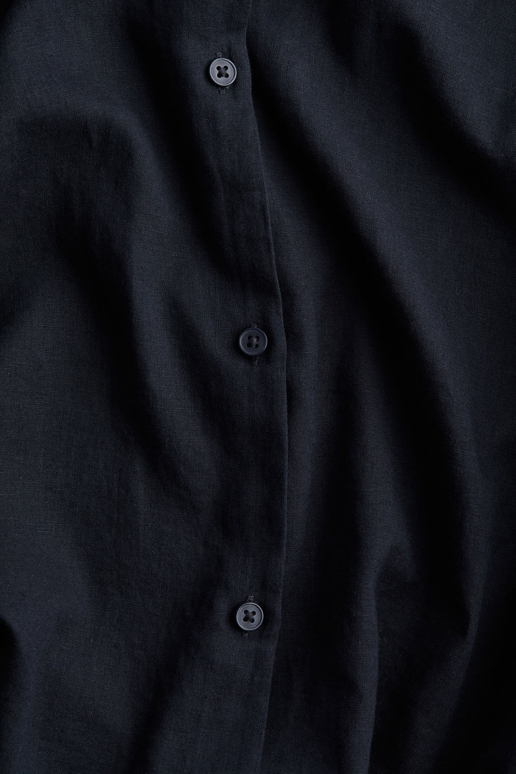 Camisa en mezcla de lino - H&m фото 2