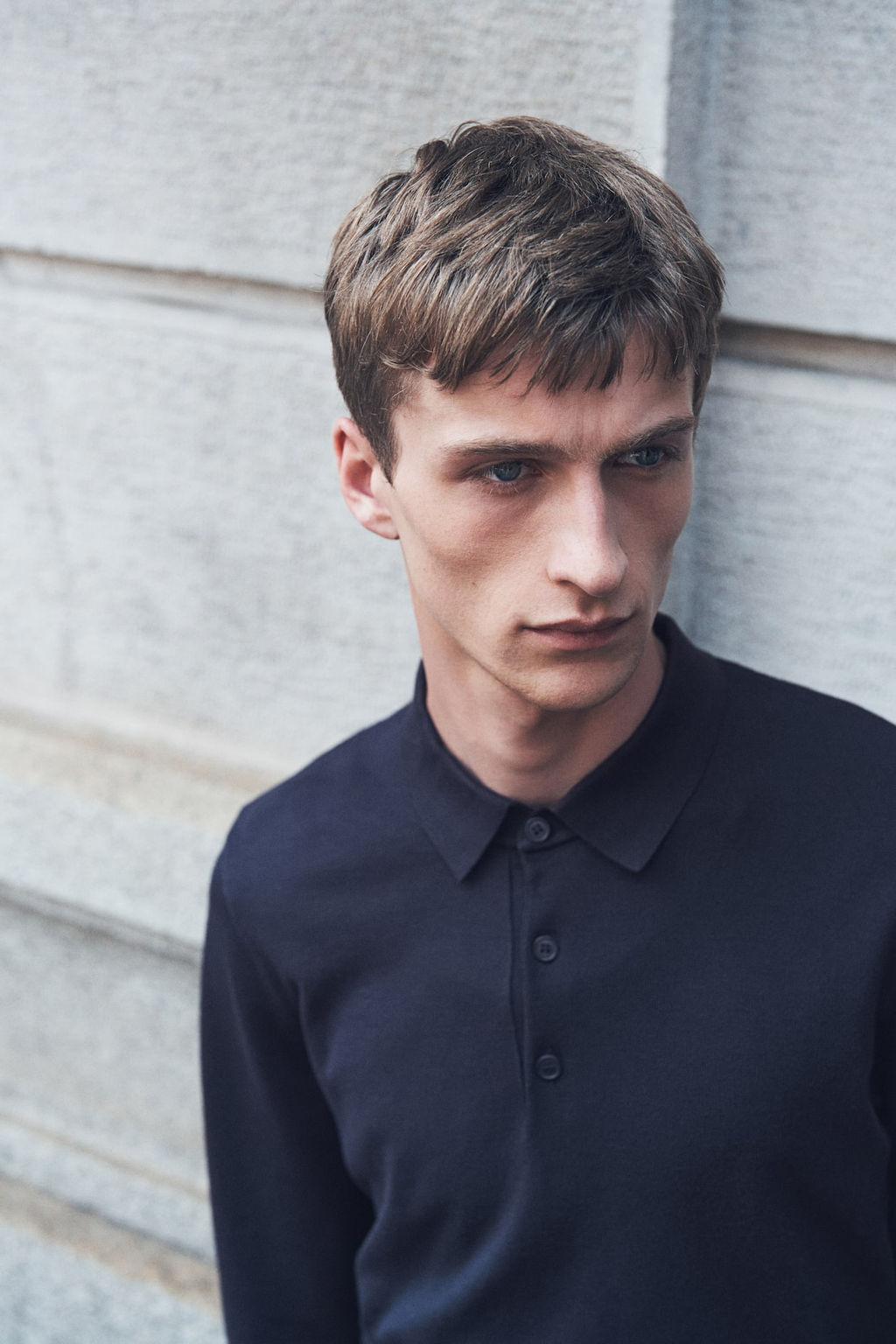 Polo de punto fino Slim Fit - H&m фото 4