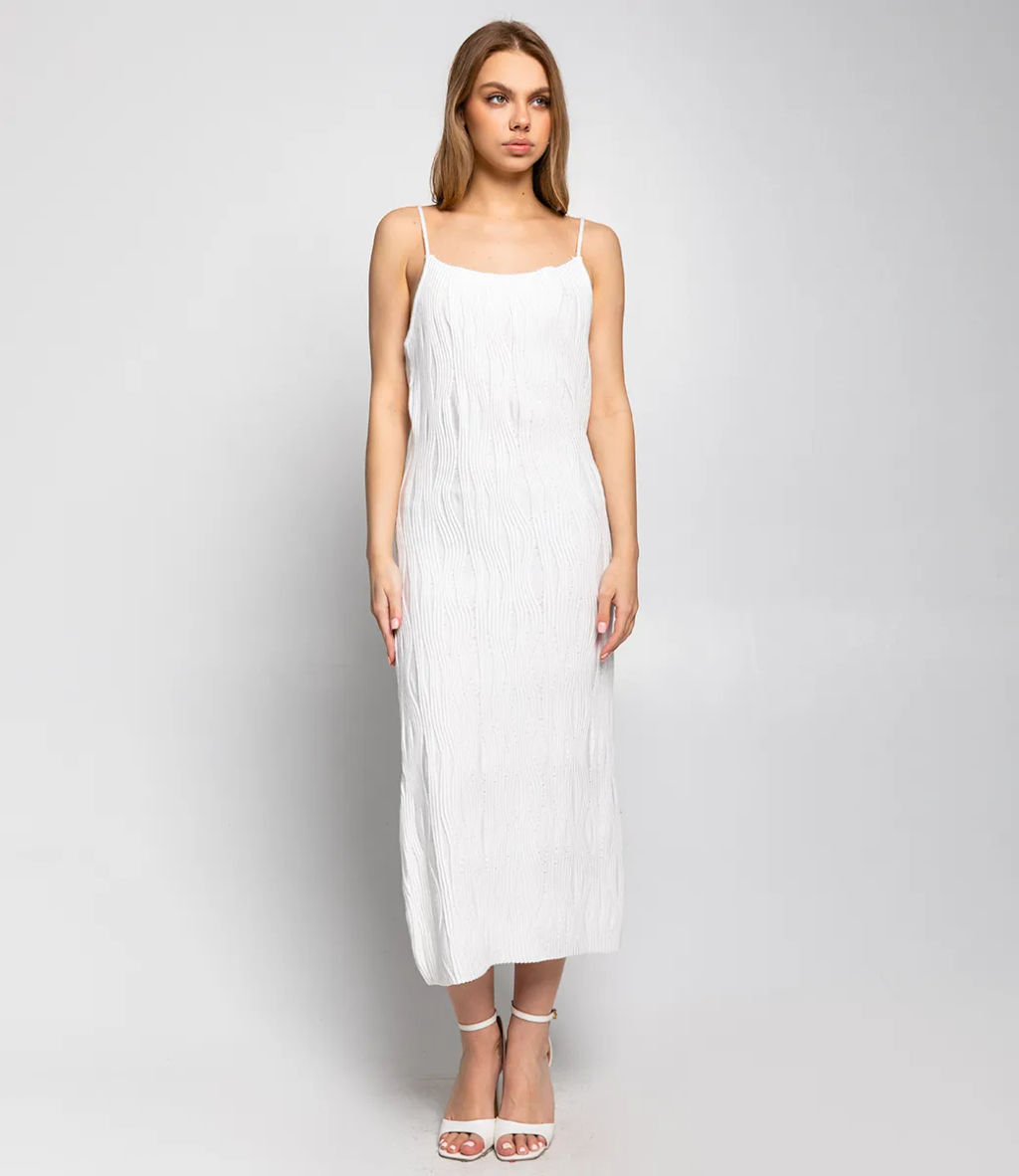 Платье #КТ80563, белый