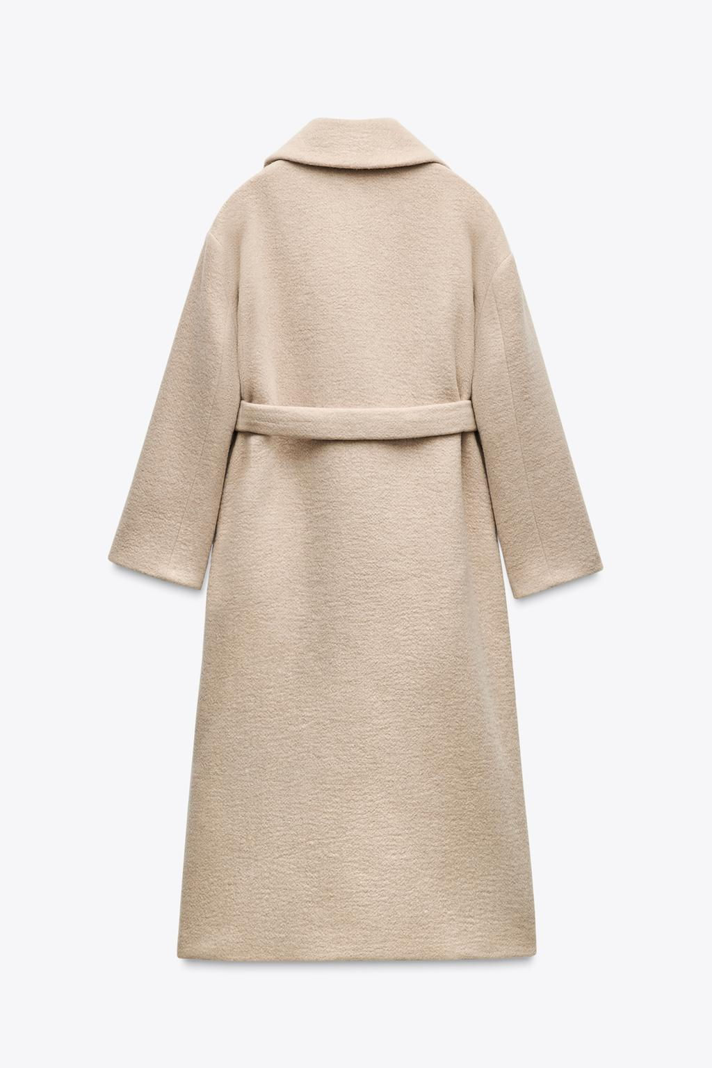 100% CASHMERE COAT ZW COLLECTION - Zara фото 6