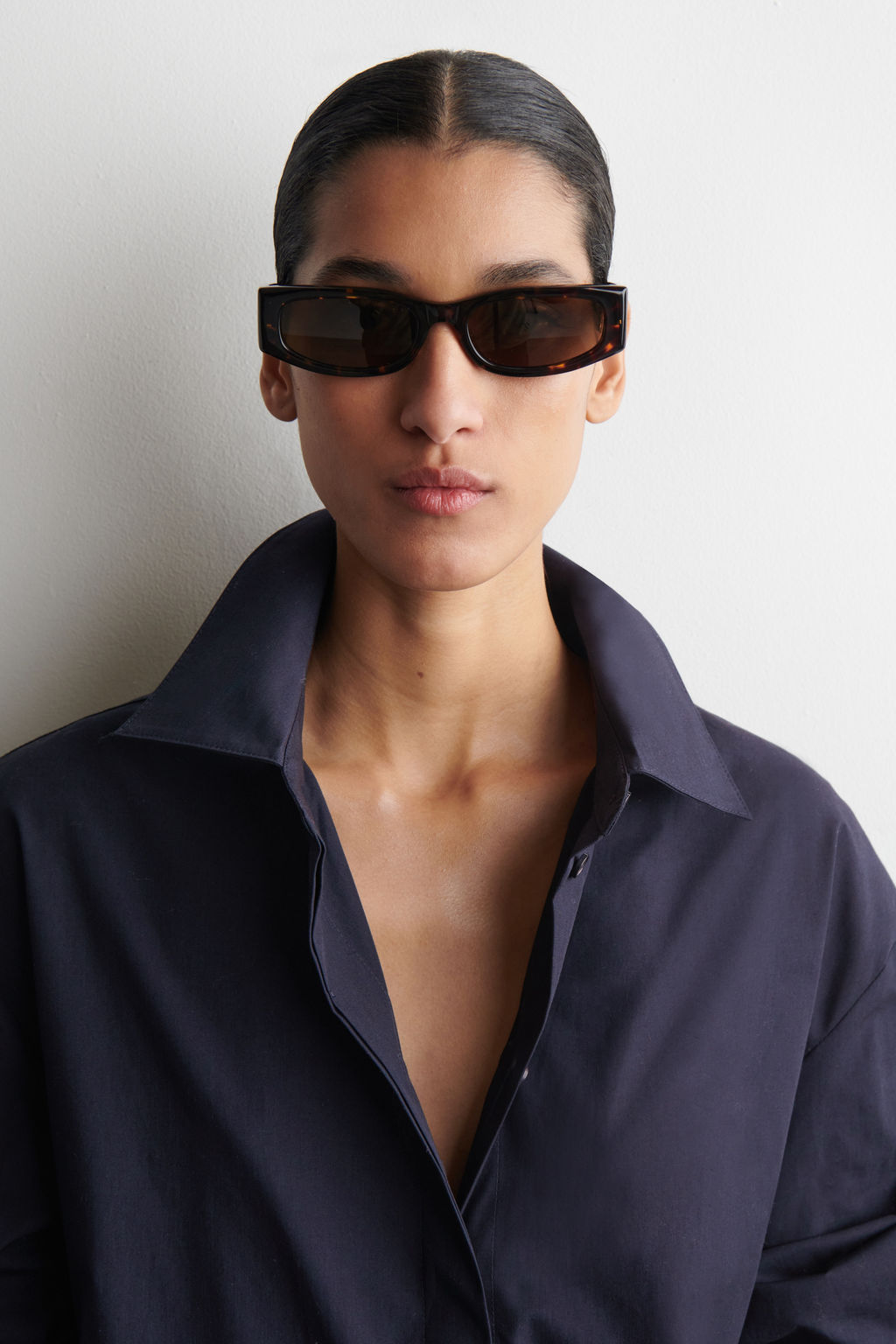 CAMISA DE ALGOD?N ESTRUCTURADA - H&m фото 6