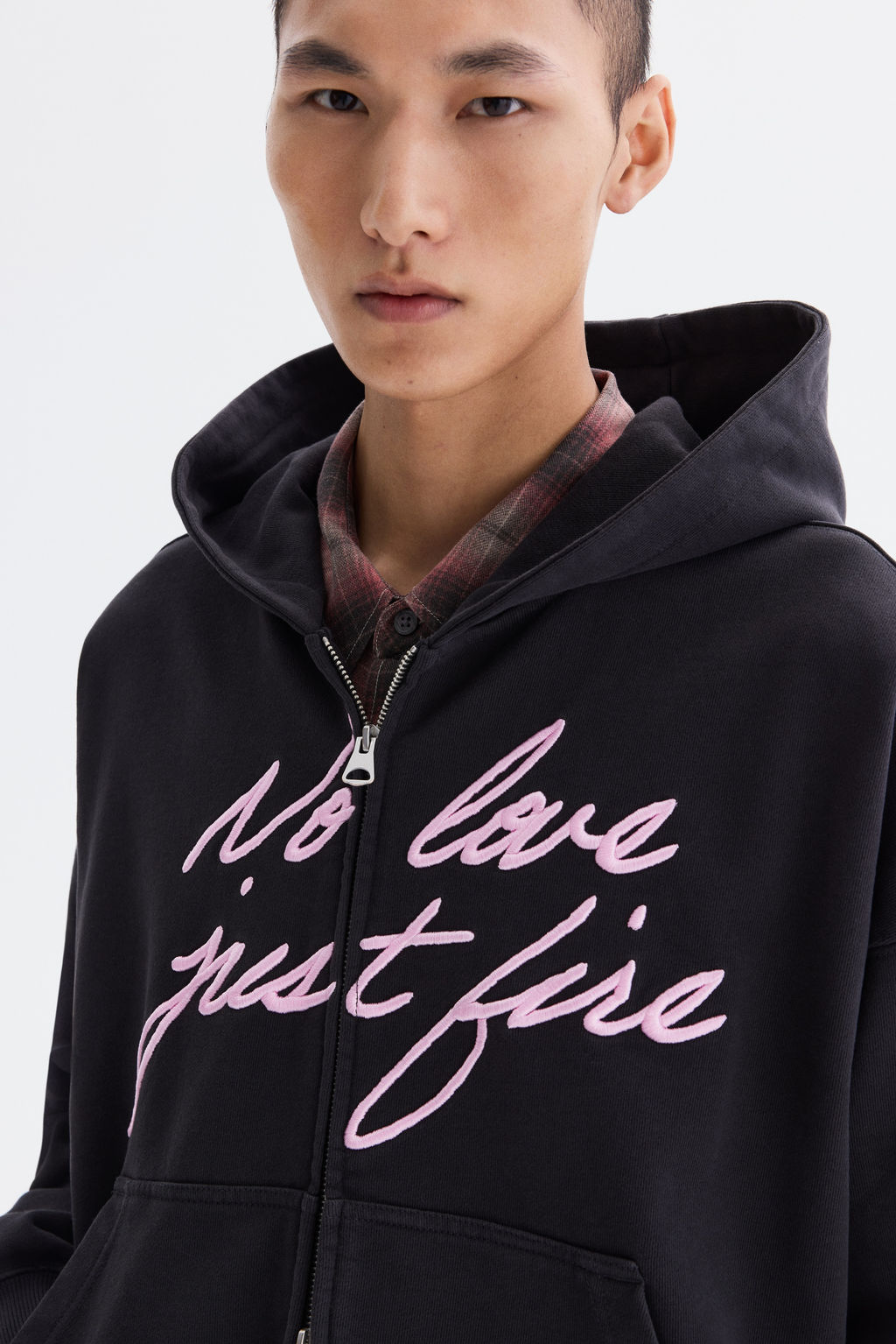 Chaqueta sudadera con cremallera Oversized Fit - H&m фото 7