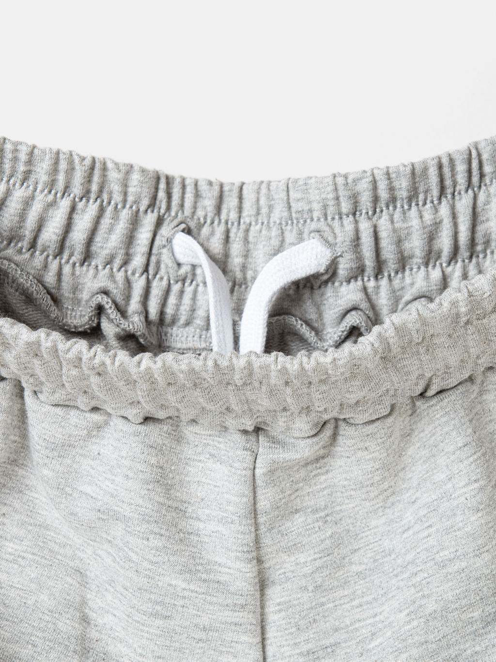 Брюки палаццо облегченные Серый меланж 7+ - Bungly фото 4