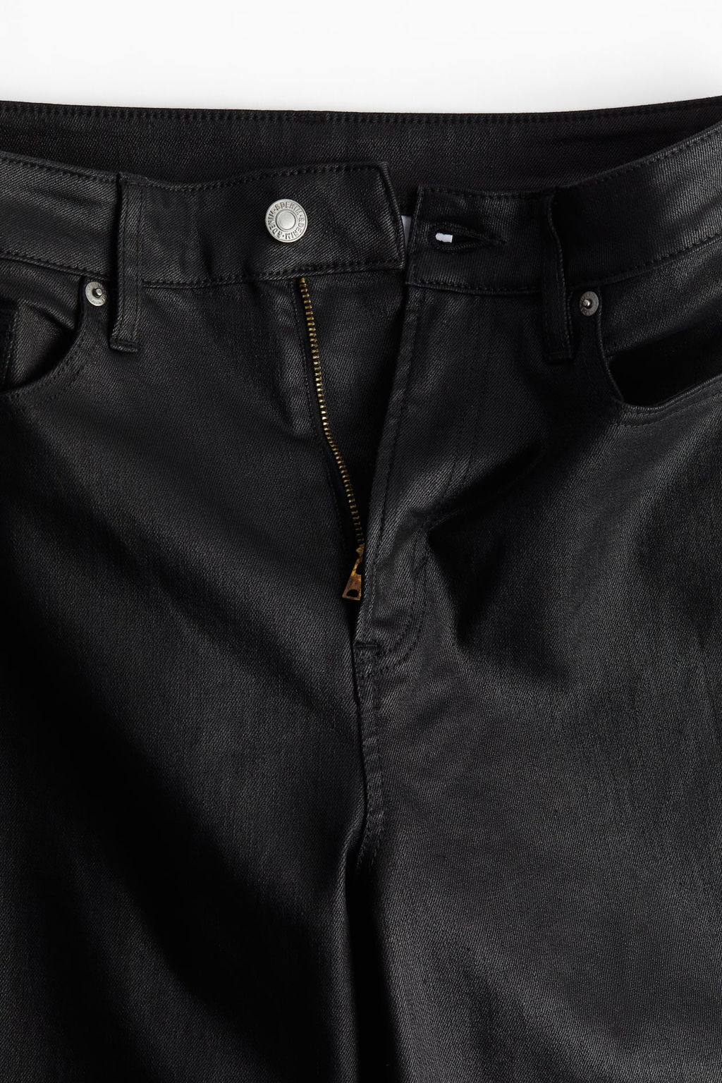 Curvy Fit Slim High Jeans - H&m фото 3