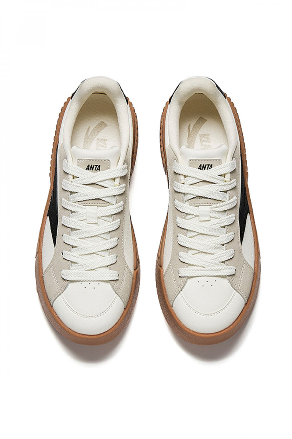 Кеды Бежевый/Серый/Черный COOKIES - Anta фото 4