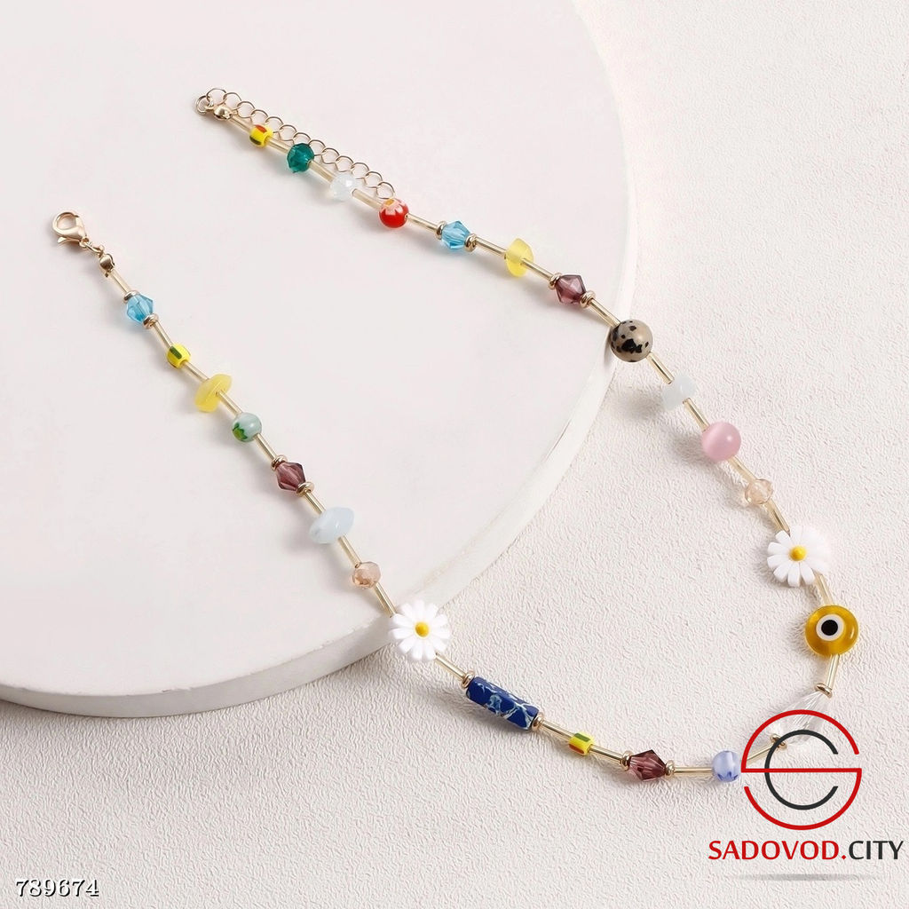 Женский летний чокер на шею