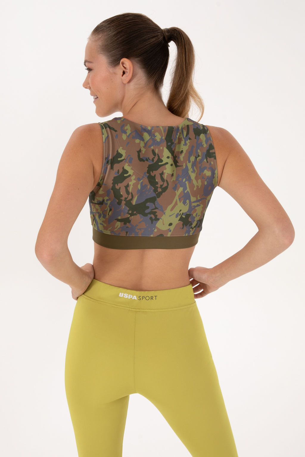 Женское бюстье цвета хаки - U.s. polo assn фото 10