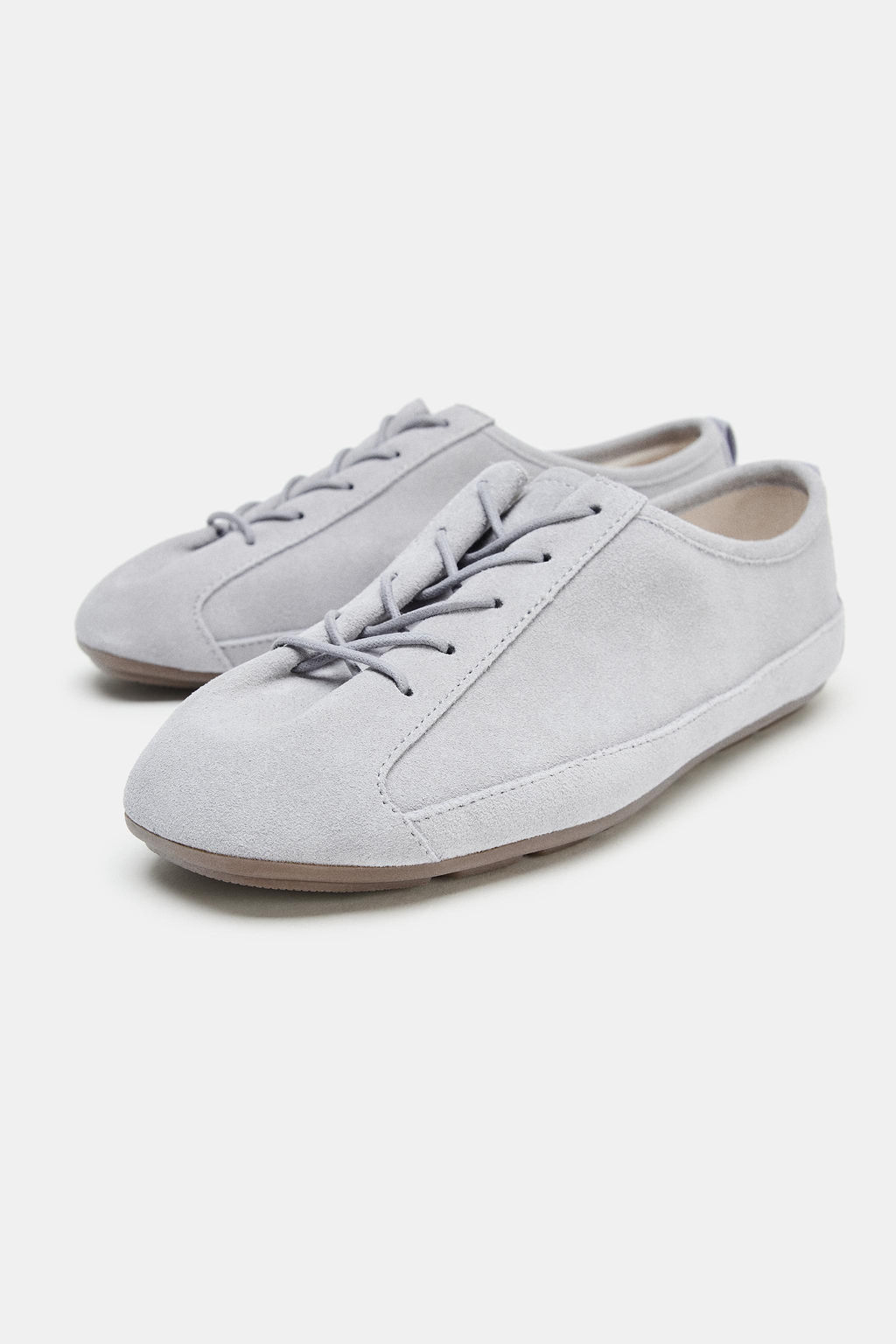 BLUCHER PIEL / Azul Claro - Zara фото 3