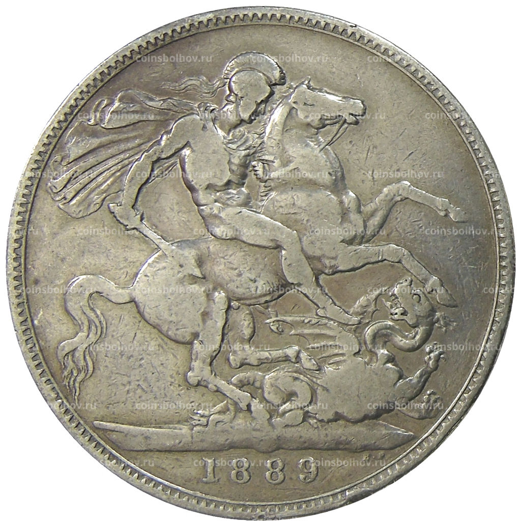 1 крона 1889 года Великобритания