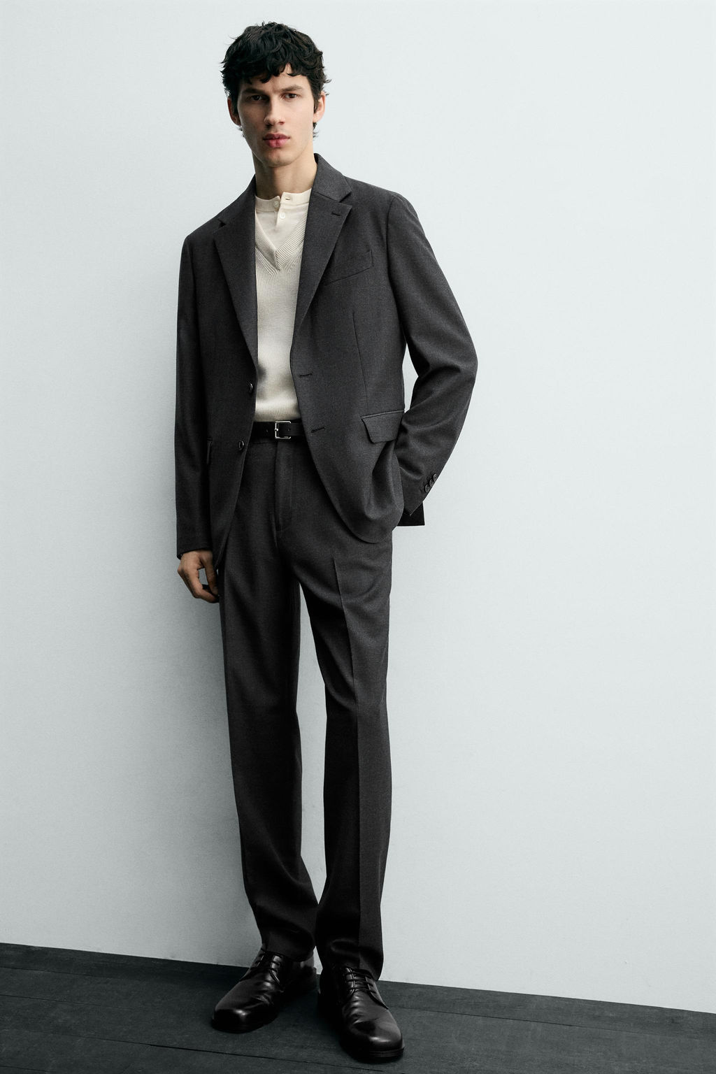 WOOL SUIT TROUSERS - Zara фото 6