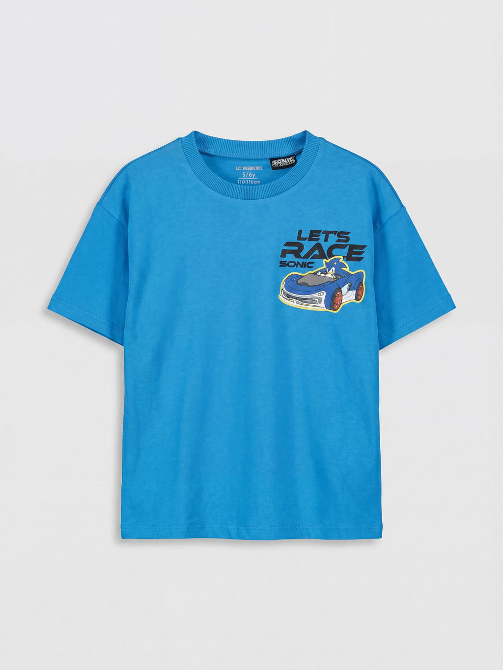Sonic Bask?l? Erkek ?ocuk Ti??rt