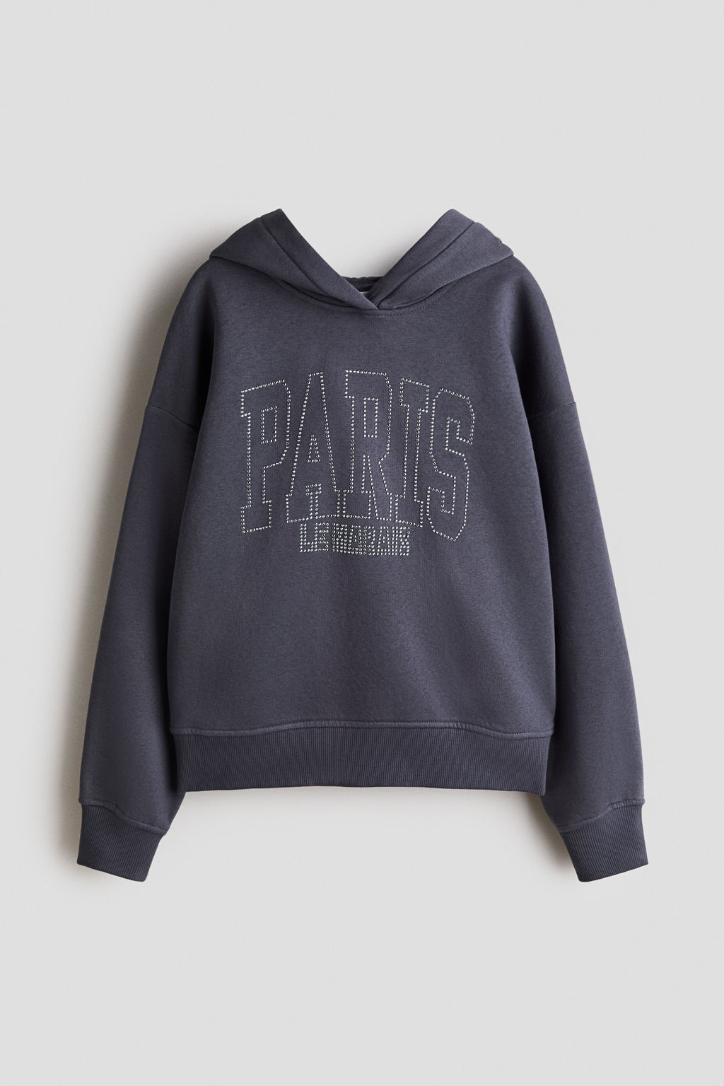 Sudadera oversize con capucha y motivo - H&m фото 3