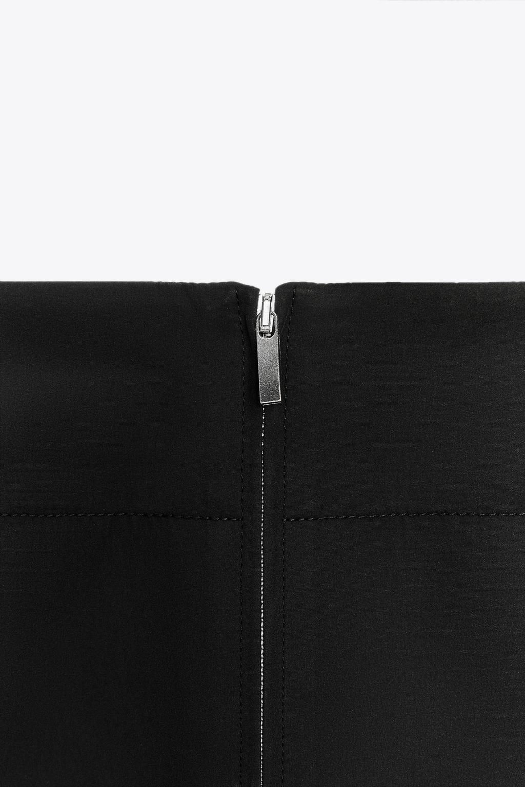 ZW COLLECTION FLARED BELT SKIRT - Zara фото 8