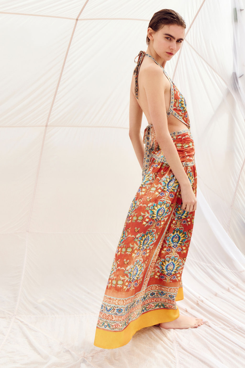 Vestido halter con espalda descubierta - H&m фото 6
