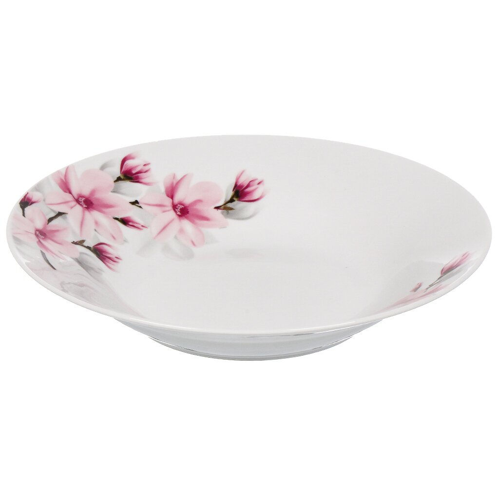 Нежность, Тарелка суповая, керамика, 20 см, круглая, Daniks, 19-220 (454754)  фото 4