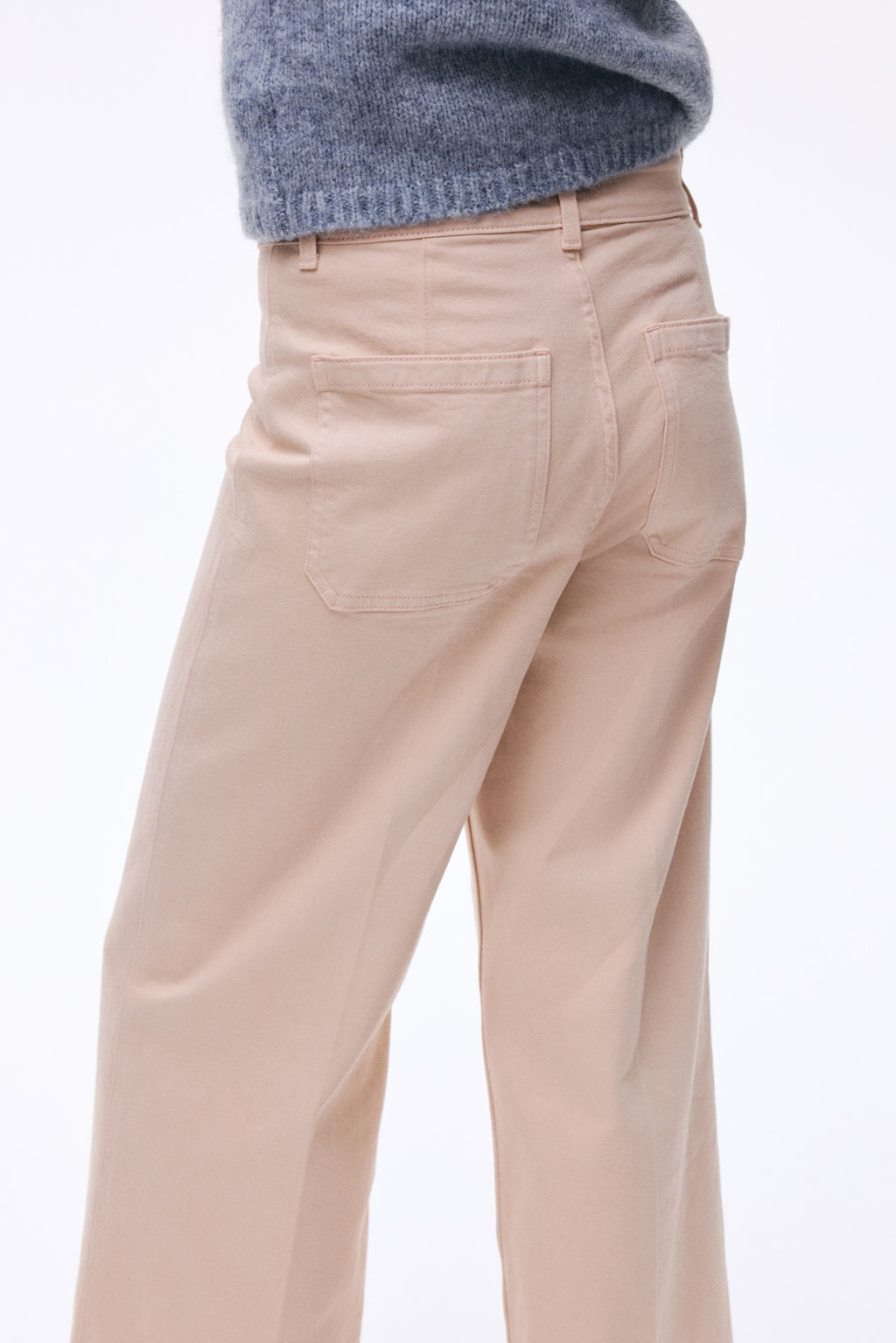 Wide High Ankle Jeans - H&m фото 10