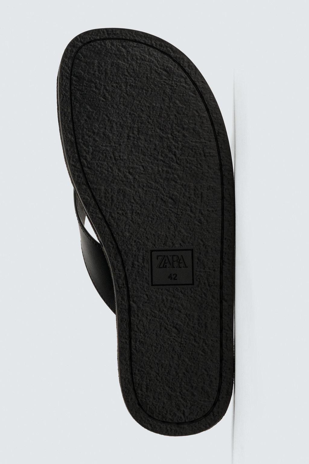 SANDALIA TIRAS / Rojo Burdeos - Zara фото 4