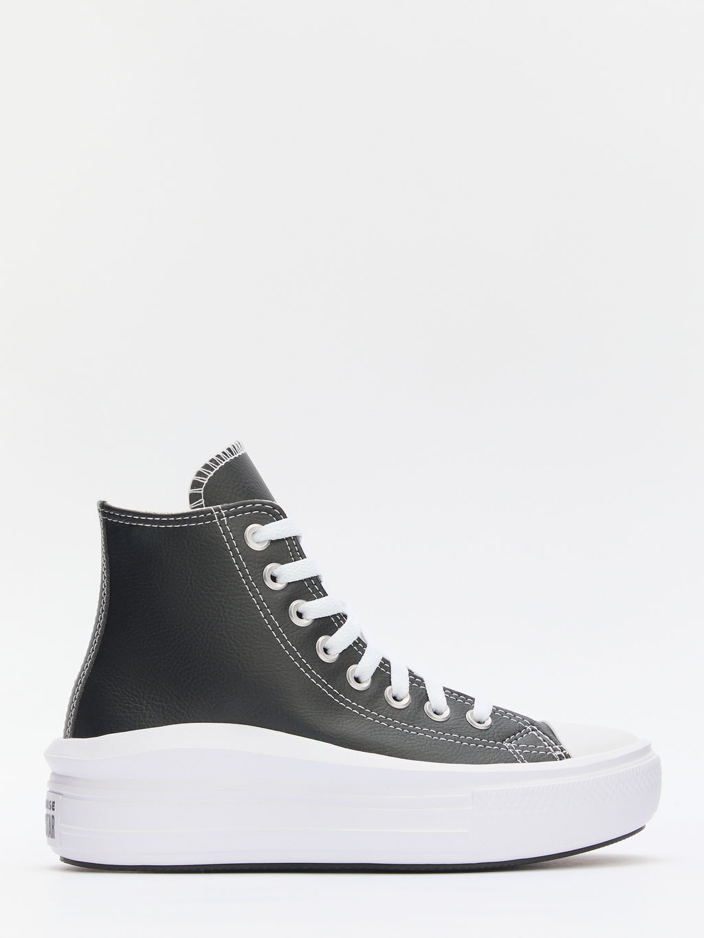 Женские высокие кеды CONVERSE CHUCK TAYLOR ALL STAR MOVE PLATFORM Артикул 3700868, черный  фото 3