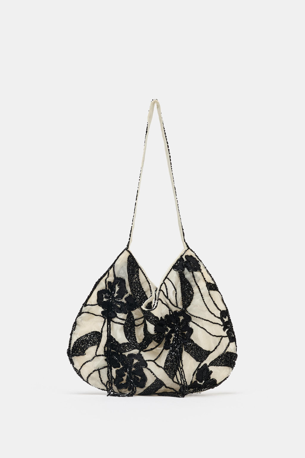 BEADED MESH BAG - Zara фото 5