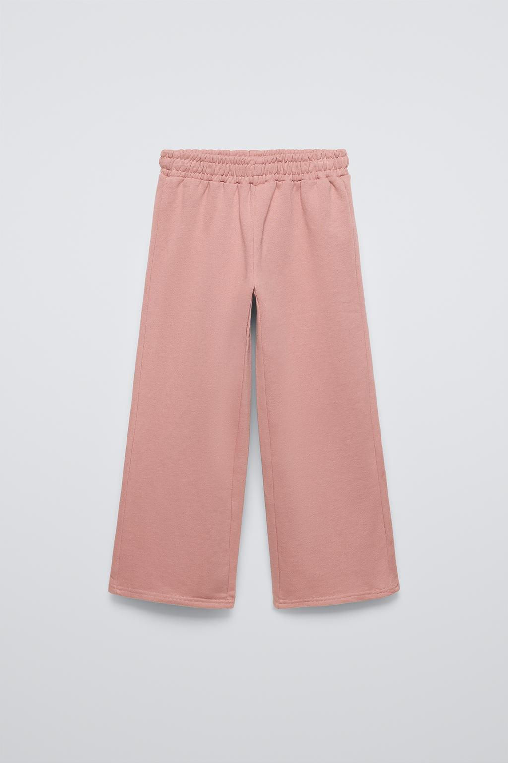 PLUSH HOODIE AND WIDE-LEG TROUSERS SET - Zara фото 21