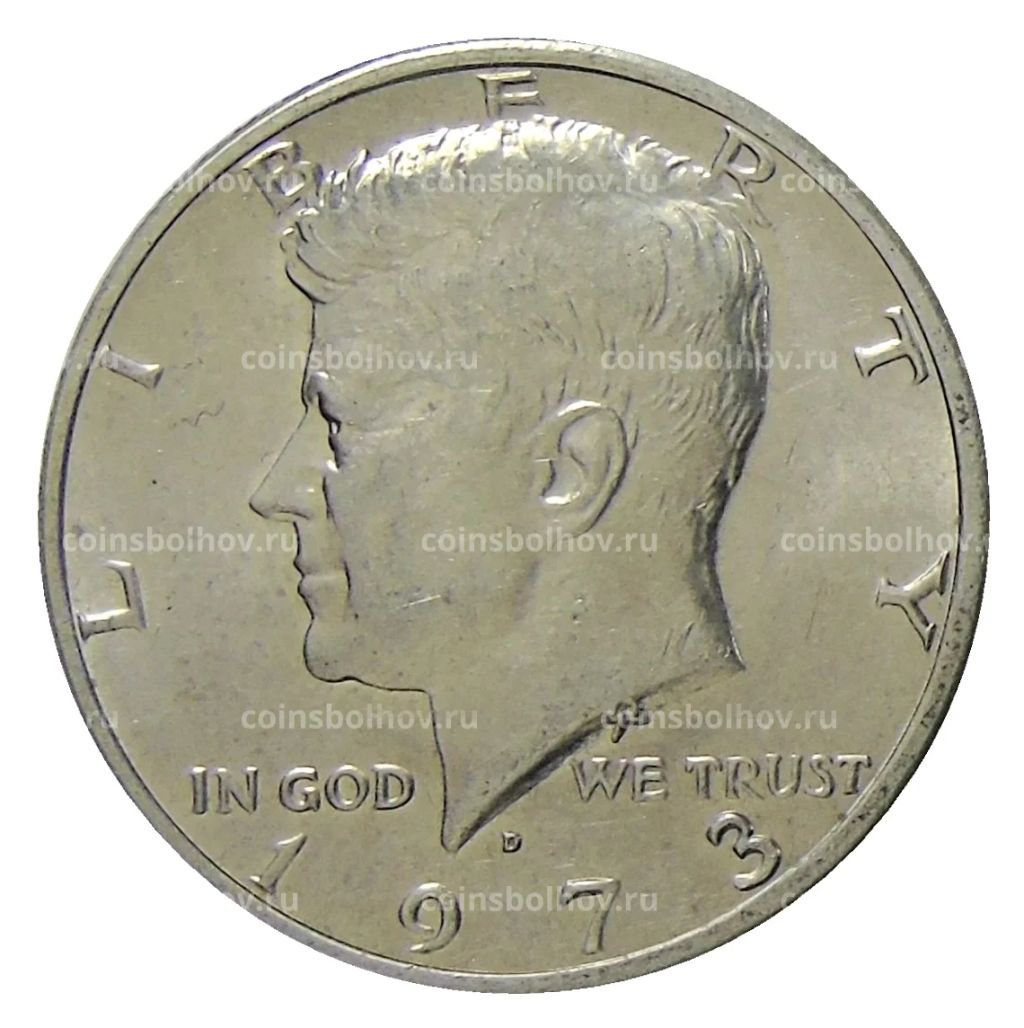 1/2 доллара (50 центов) 1973 года D США