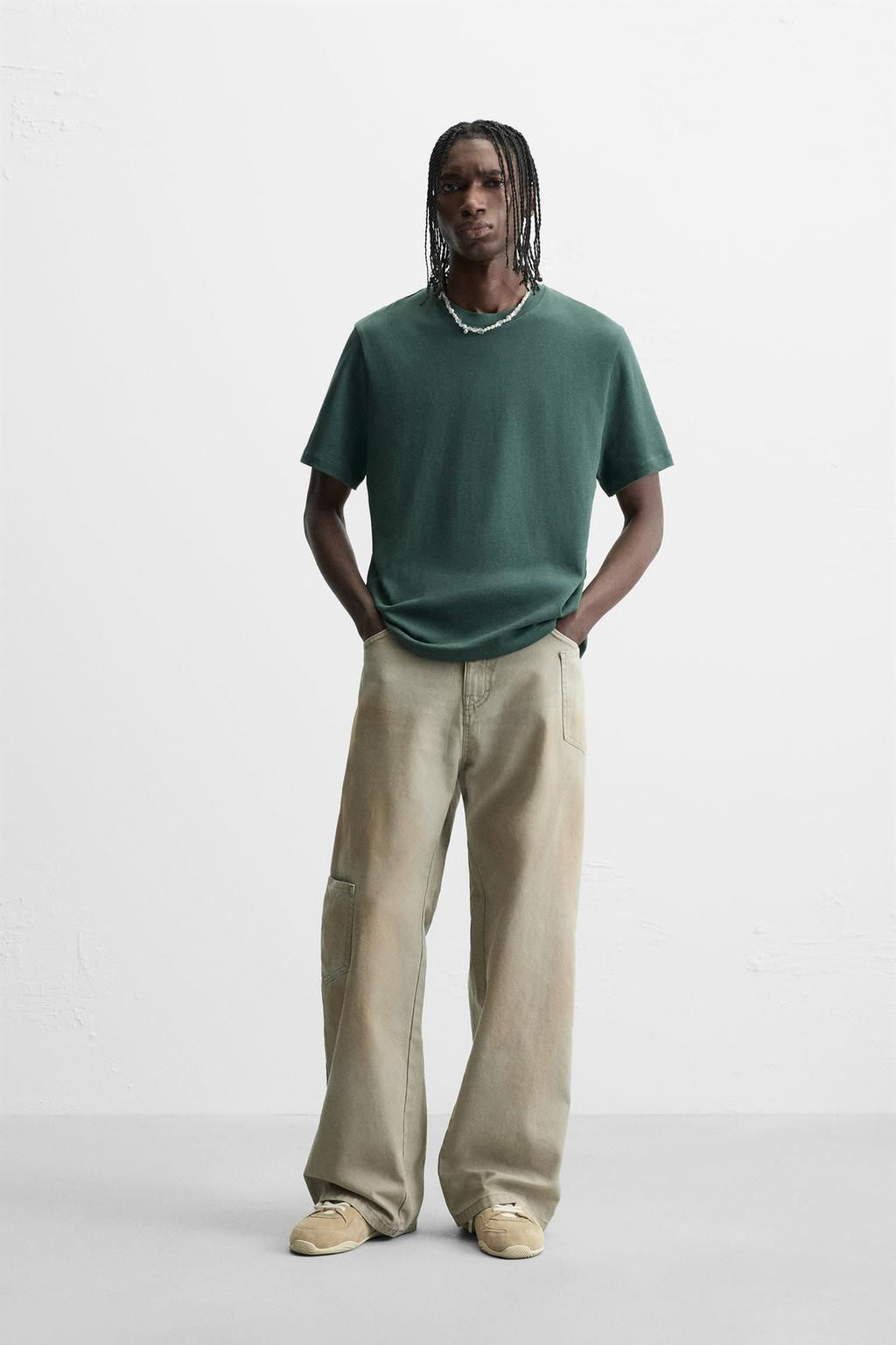 BASIC KNIT T-SHIRT - Zara фото 18