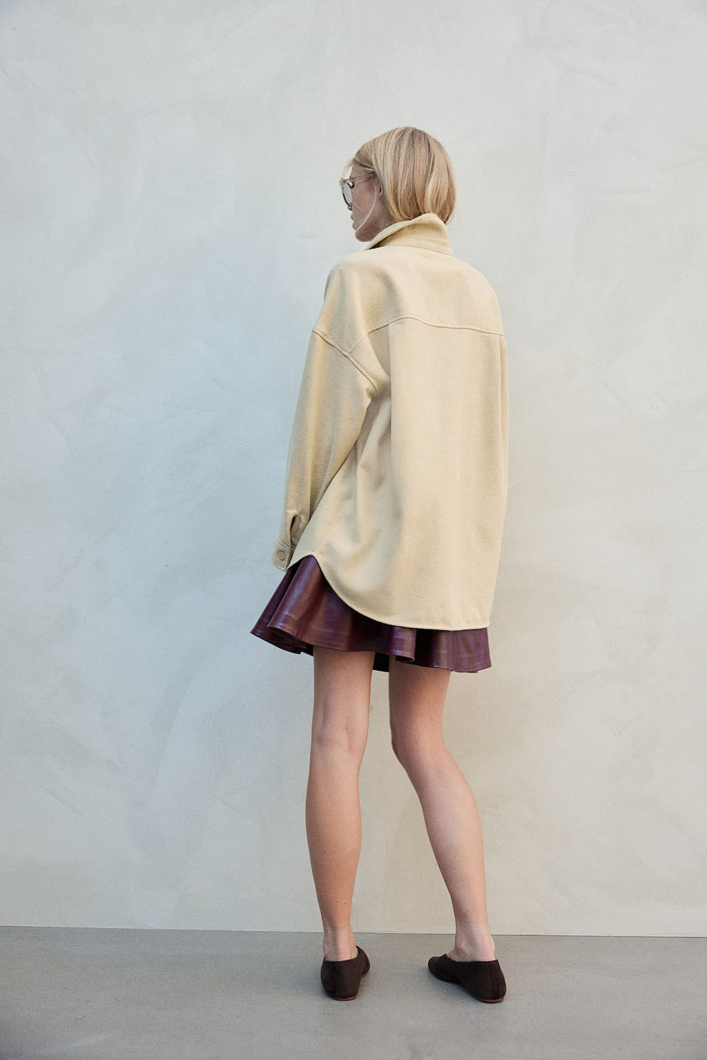 Camisa oversize de sarga - H&m фото 5
