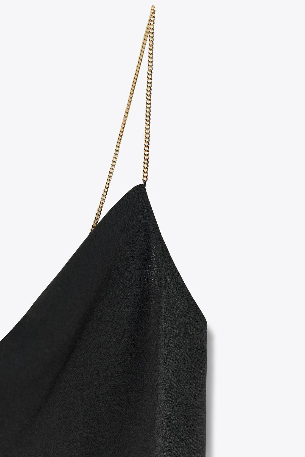 CHAIN STRAP CAMISOLE TOP - Zara фото 8