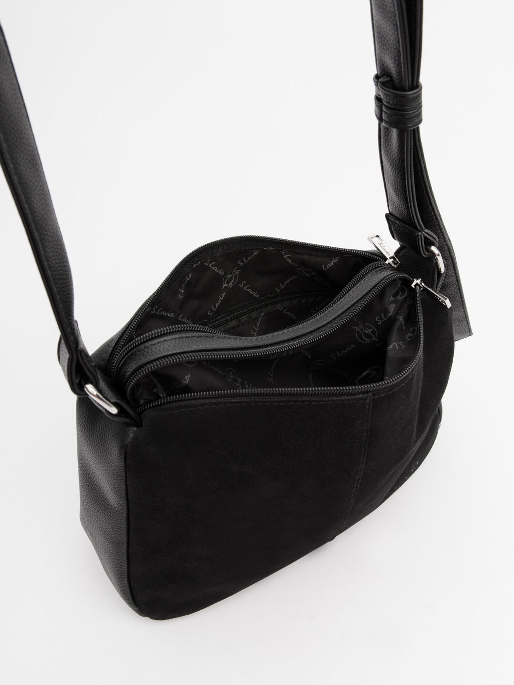 Чёрный кросс-боди S.Lavia фото 8