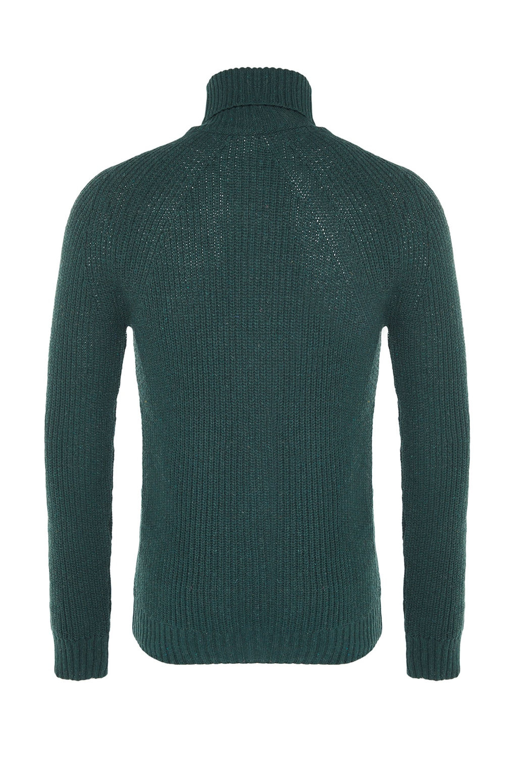 Trendyolmilla Man Ekru Slim Fit Yunlu Bal?kc? Yaka Reglan Kol Basic Triko Kazak TMNAW21KZ0404 фото 16
