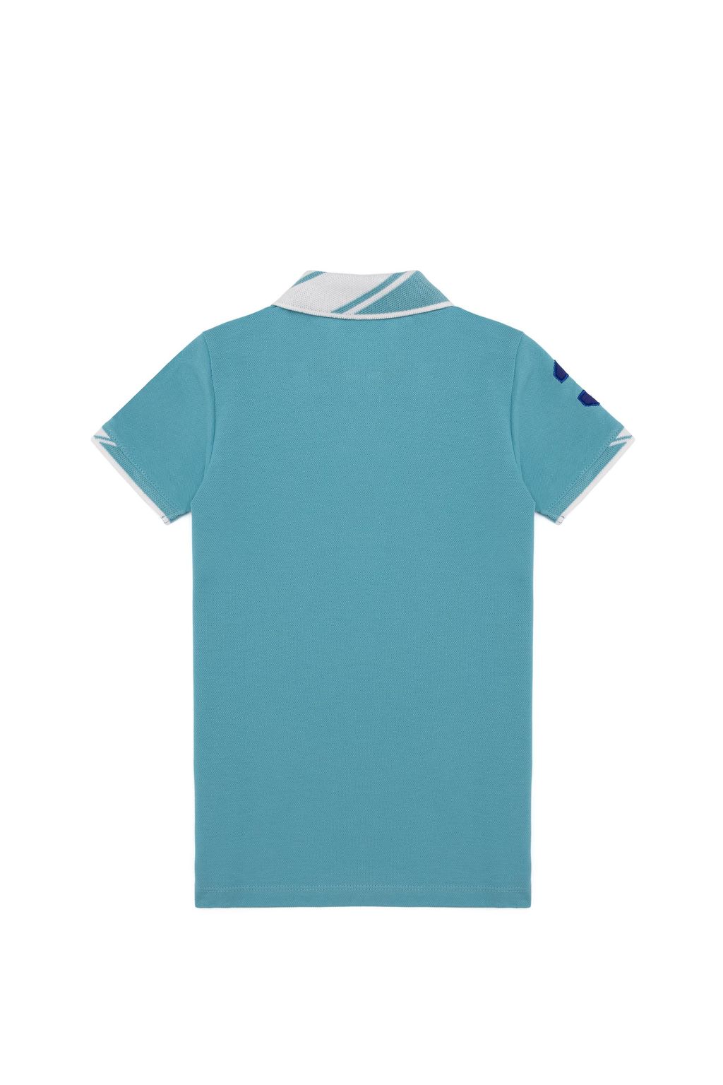 U. S. Polo Assn Бирюзовая футболка-поло для мальчика - U.s. polo assn фото 2