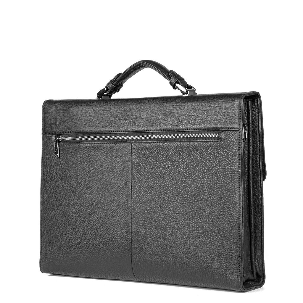 Мужской кожаный портфель - Barcelo biagi фото 3