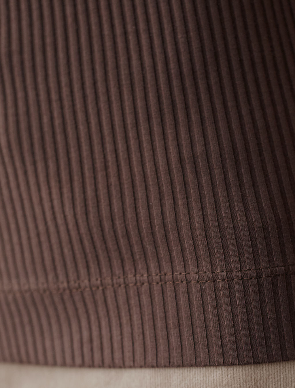 Водолазка из фактурного трикотажа в рубчик - Vilatte фото 7