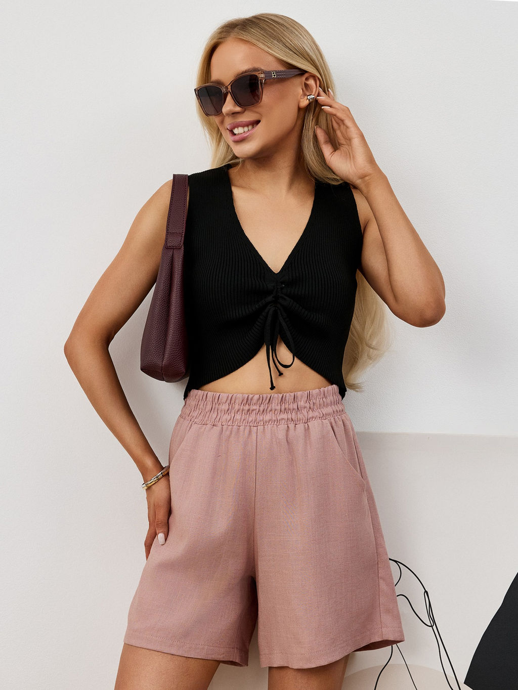 Шорты Аманти-2 из льна с вискозой - Виотекс фото 41