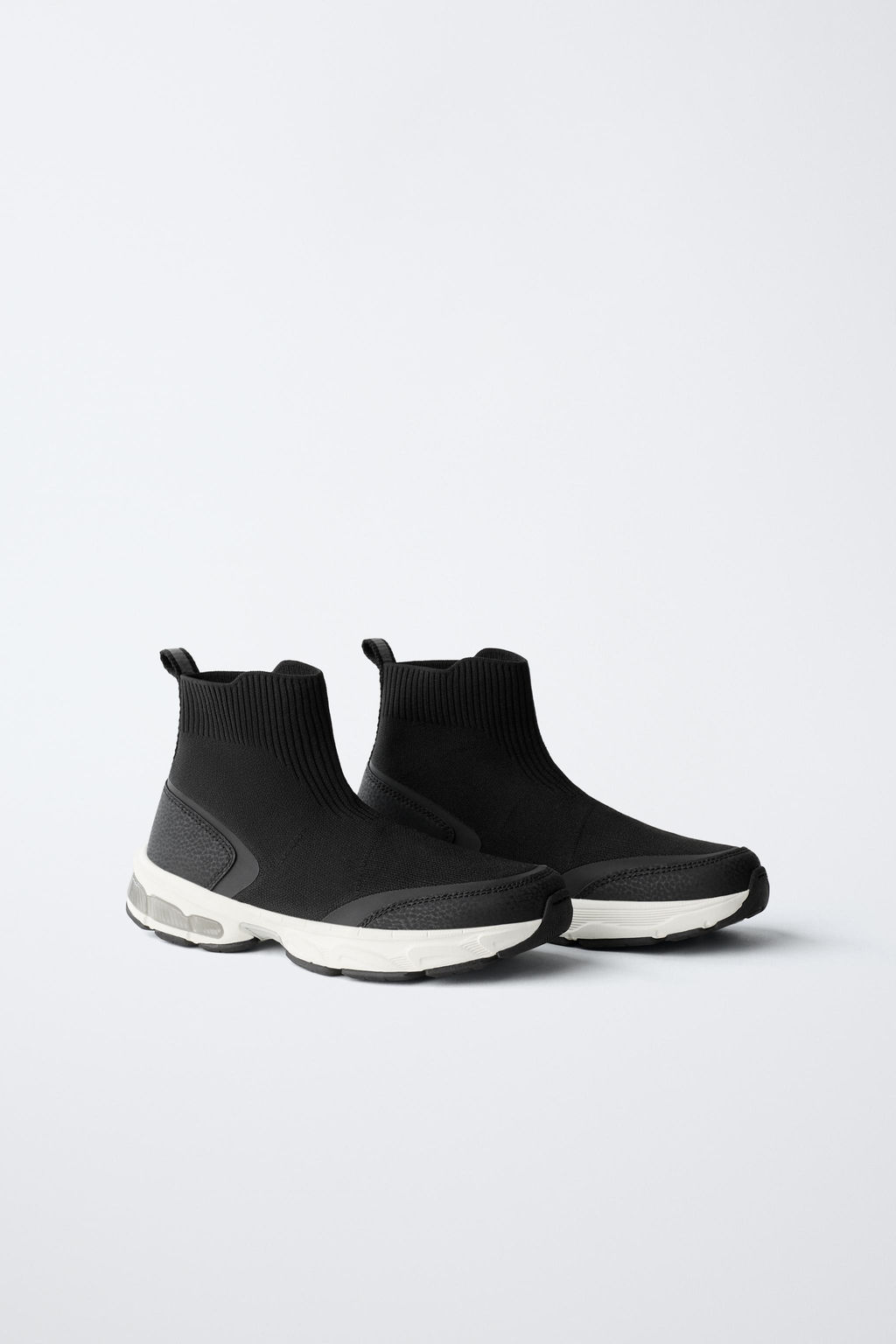 HIGH-TOP SOCK SNEAKERS - Zara фото 2