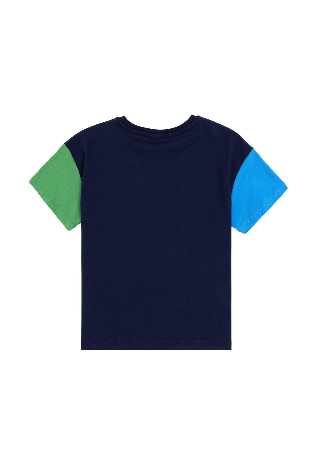 Футболка U. S. Polo Assn для мальчиков оверсайз с круглым вырезом темно-синяя - U.s. polo assn фото 5