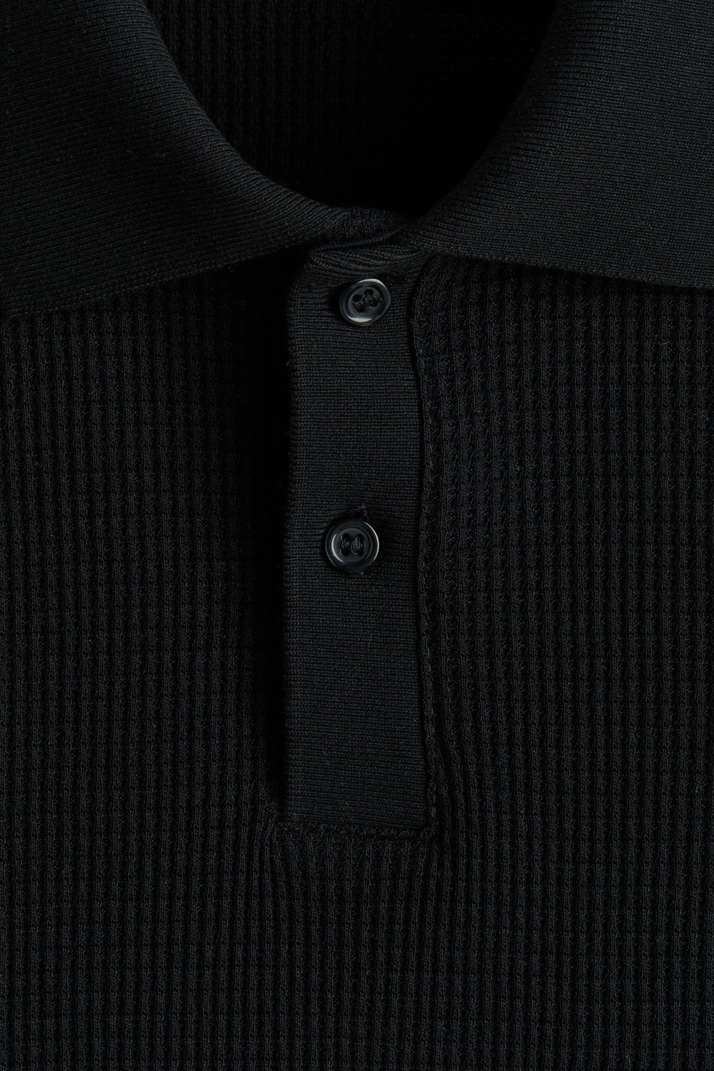 Polo en punto gofrado Slim Fit - H&m фото 3