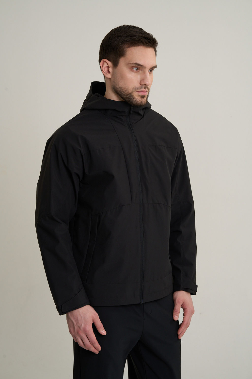 Куртка Черный TRN ESSENTIAL Woven Jacket - Anta фото 4