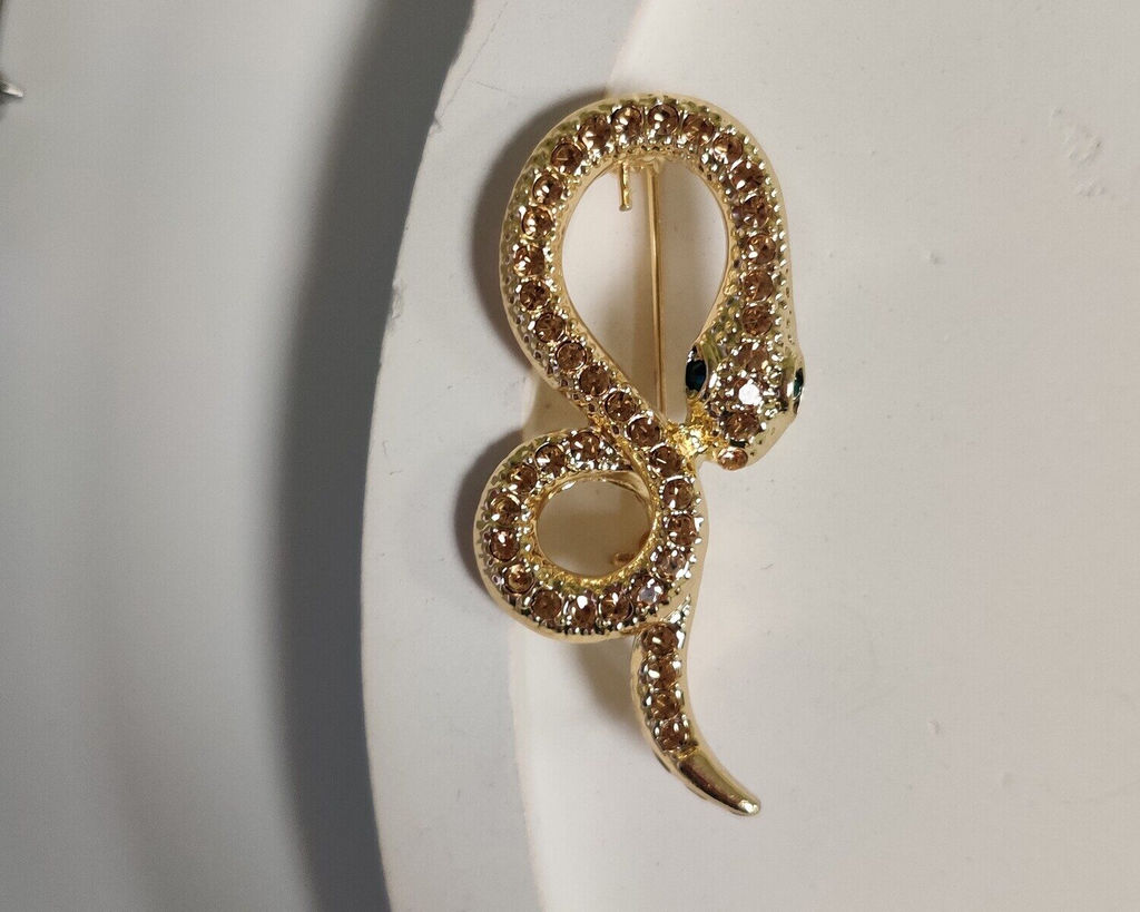 Брошь-кулон ЗМЕЙКА