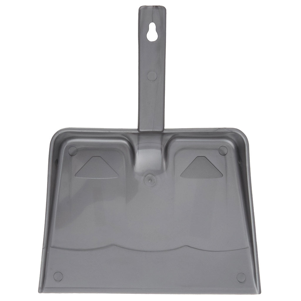 Совок для мусора из полипропилена №1 21,5х26,5см, малый, серый металлик (Россия) - Домашняя Мода фото 3