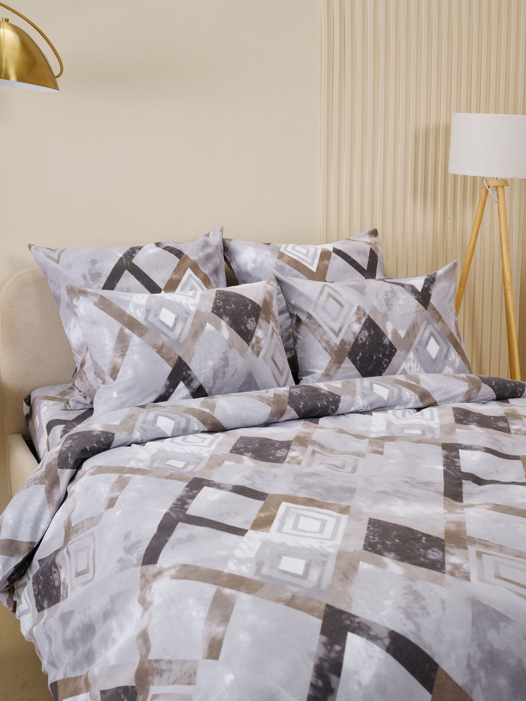 Комплект наволочек бязь люкс - Геометрия 70х70