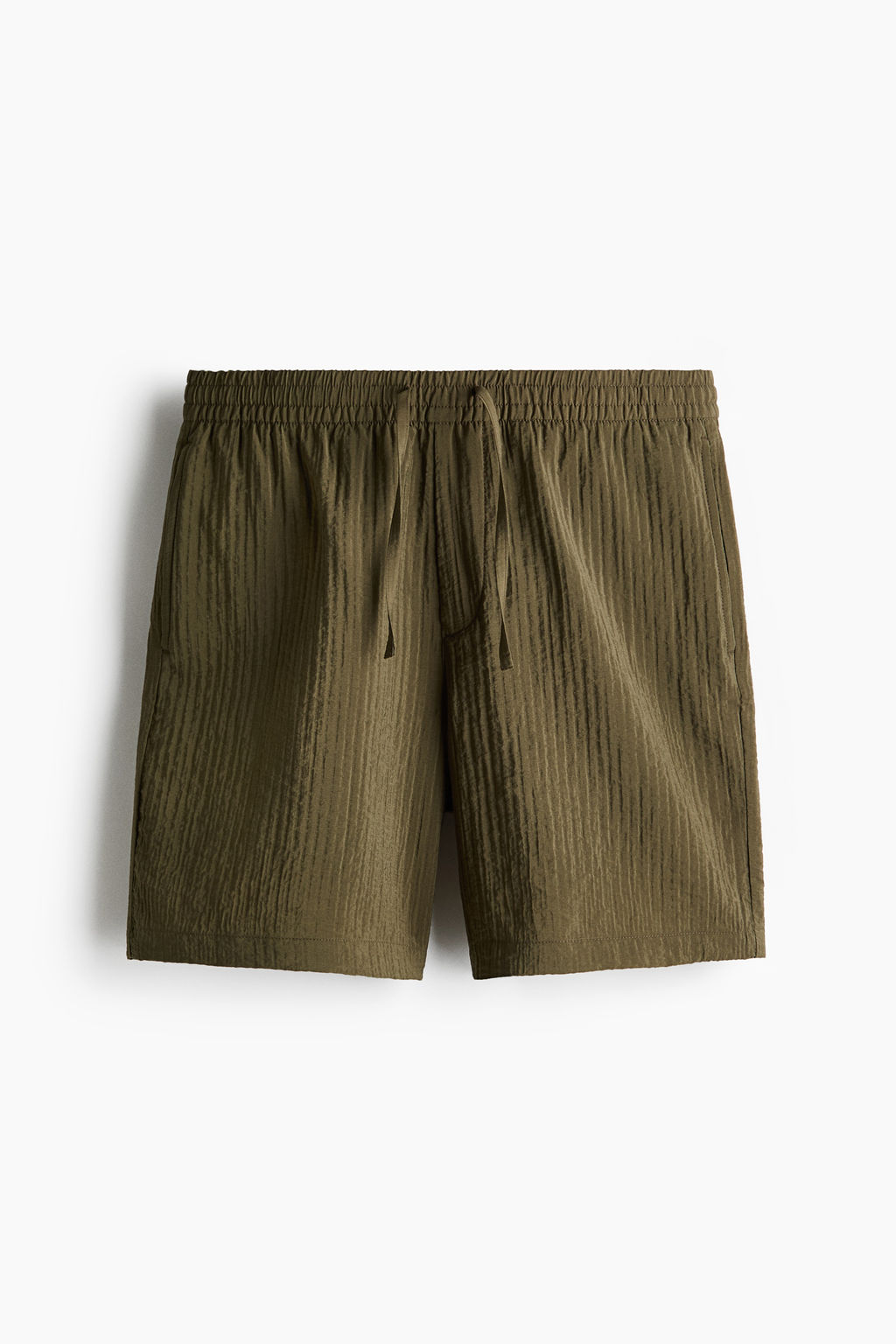 Pantal?n corto texturizado Relaxed Fit - H&m фото 4