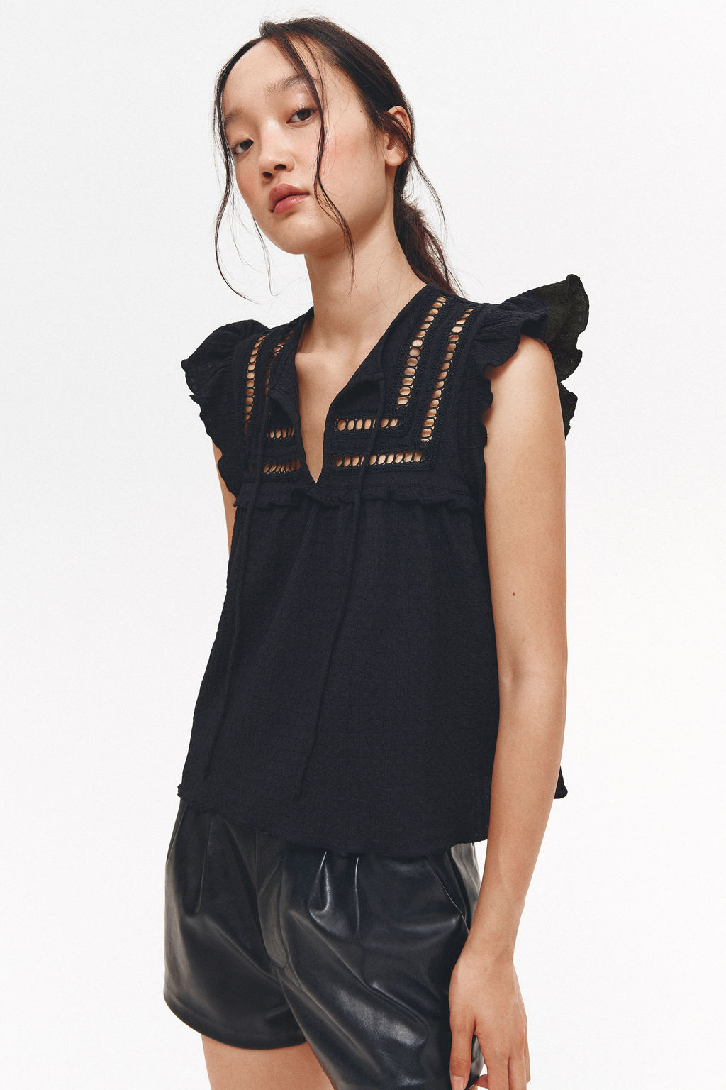 Top en punto texturizado - H&m фото 8