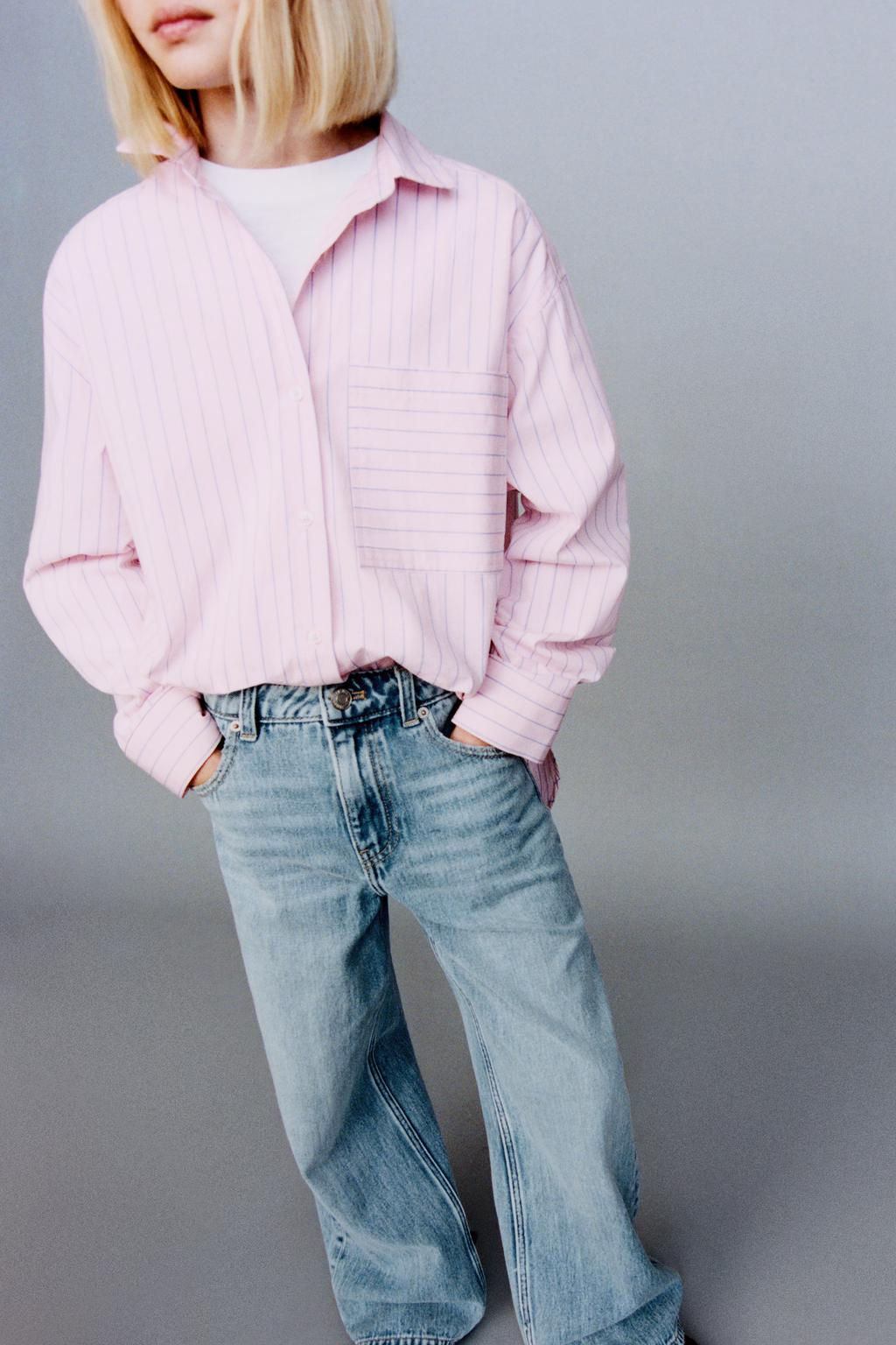 WIDE-LEG JEANS - Zara фото 3