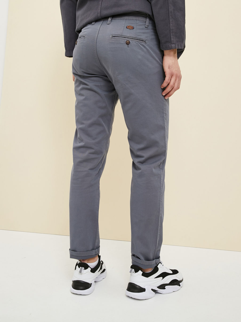 Мужские брюки зауженного кроя - Mossmore фото 16