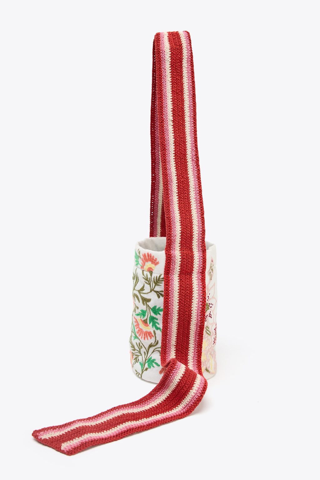 FANTASY FABRIC MINI BUCKET BAG - Zara фото 8